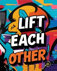 Graffiti Wall Motivational Quote