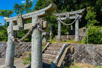 西宮神社の風景（佐世保市小佐々町）