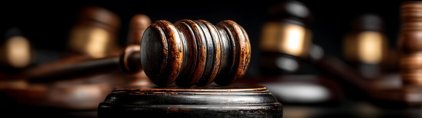 Court Gavel Close-up (1)