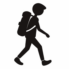 running man silhouette