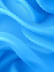 Abstract tenderness blue velure background wave cloth fabric. Fluttering material. 3D ads animation motion design wallpaper.
