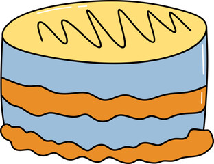 Hand Drawn Birthday Party Element