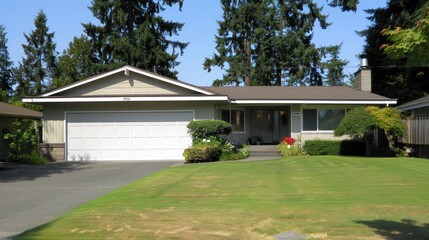 Suburban home exterior (1)