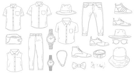 HandDrawn Collection of Stylish Mens Apparel and Accessories