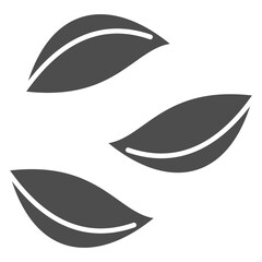 Green Glyph Icon Element For Design