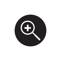 Fototapeta premium search engine icon vector illustration template design