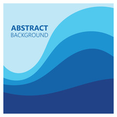 Abstract Water wave design background
