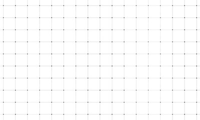 クロスした部分が広がる正方形の細い方眼線