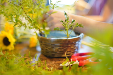 フラワーアレンジメント教室