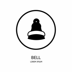 Logo vector design for business. Bell logos.