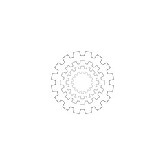 Gear Logo Template vector icon