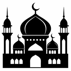 taj mahal vector illustration