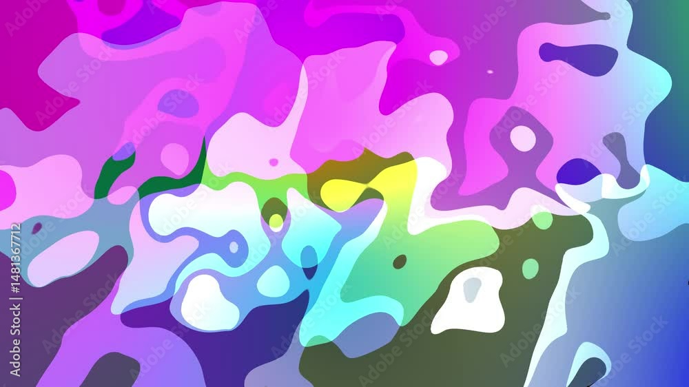 Poster abstract fluid colorful background dynamic layering visuals for creative design and motion graphics