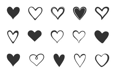 Heart outline, Doodle heart svg, Doodle heart silhouette, Doodle heart outline, Heart silhouette, Heart svg, Hand drawn heart silhouette, Hand drawn heart svg.