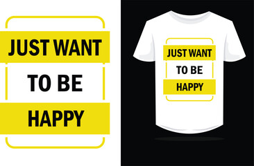 Trendy Vintage Typography T-Shirt Design,