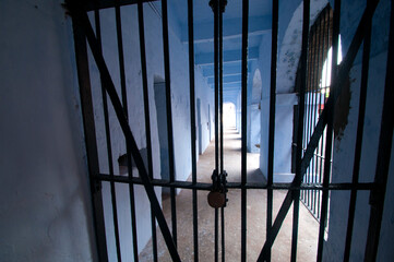 Cellular Jail in Port Blair, Andaman, India. Historical building built by the British.