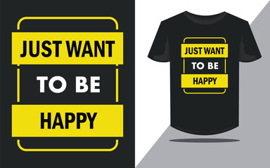 Trendy Vintage Typography T-Shirt Design,