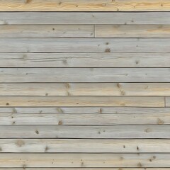 Obraz premium Light gray weathered wooden planks. Horizontal wood slats with natural variations in color and grain