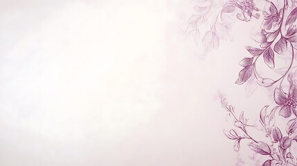 Pastel Floral Border Design (2)