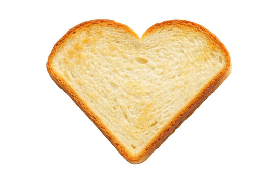 heart shaped bread