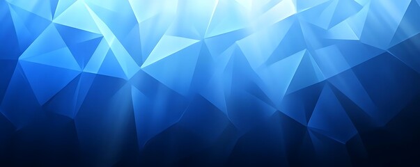 Obraz premium Abstract blue crystal background
