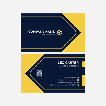 Modern Corporate Business Card Template 2