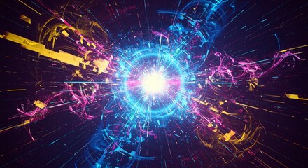 Pulsating core bursts with neon energy