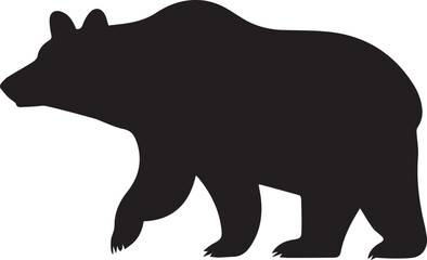 bear silhouette, bear vector, bear outline, bear clipart, bear icon, bear graphic, bear shape, bear drawing, bear head silhouette