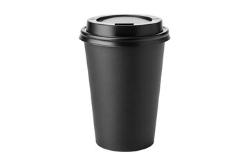 black coffee cup