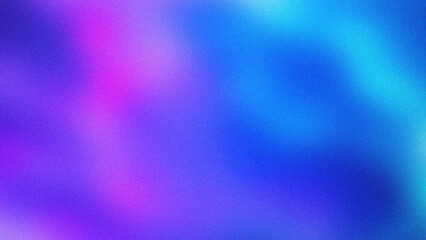 Colorful ethereal blend of pinks blues. Abstract background with grain texture
