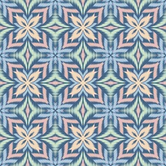 Seamless Ikat ethnic traditional Textile pattern geometric abstract folklore ornament Tribal ethnic illustration background design for fabric print, clothing, scarf, carpet