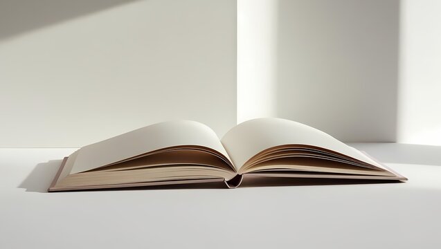 An old open book on a wooden tableAn old open book on a wooden table
