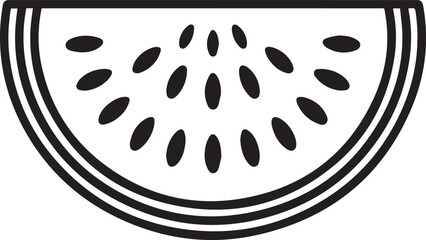 watermelon vector, fruit illustration, cartoon watermelon, sliced watermelon, summer fruit, watermelon slice,