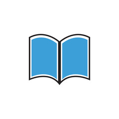 book education logo and vector template