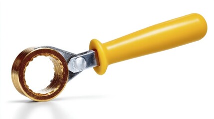 Rubber case opener tool isolated on white background. Generative AI