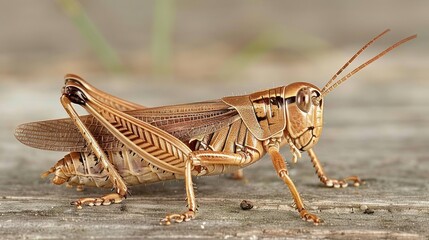 Close-up of a grasshopper