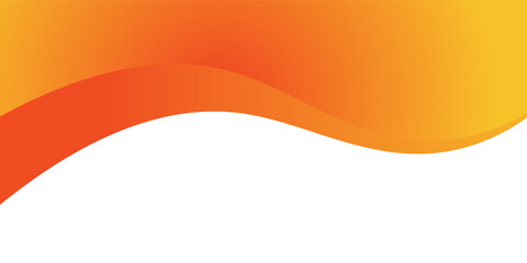 MobileModern orange banner background. Graphic design banner pattern background template with dynamic wave shapes. vector eps10