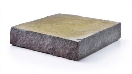 Green Concrete Exterior Tile Detailed View. Generative AI