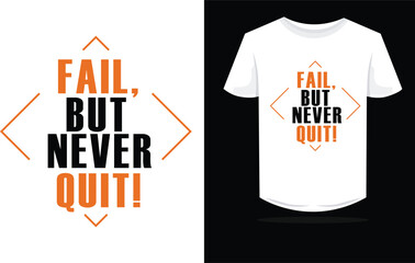 Trendy Vintage Typography T-Shirt Design,