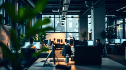 interior in modern office