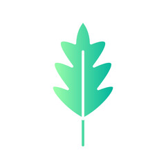 leaf gradient icon