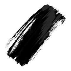 Black stroke marker pen brush art brushstroke silhouette vector