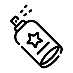 graffiti Line Icon