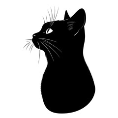 Cat paw foot silhouette animal design vector