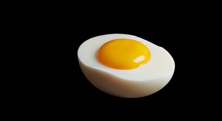 Perfectly Cooked Soft Boiled Egg A Culinary Delight,  A Simple Yet Satisfying Breakfast or Snack