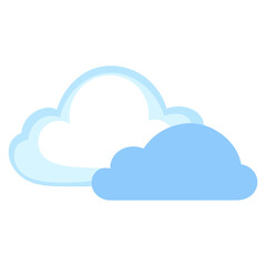 Cloud illustration simple art vector