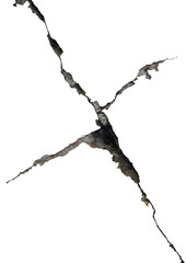 grunge wall texture with crack