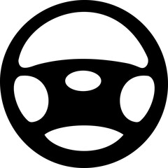 steering wheel vector icon . steer sign . driving symbol for Automobile, machine . isolated transparent background solid outline signs for Test drive mobile concept web designs. and editable stroke