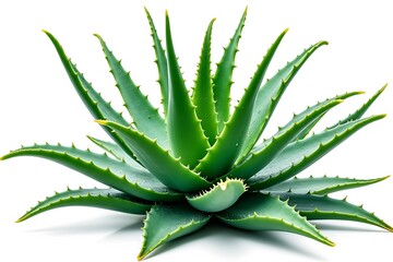 Vibrant Green Aloe Vera Plant for Natural Skincare and Healing