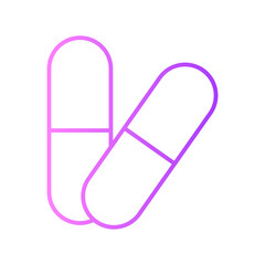 capsule gradient icon